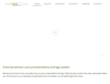 Tablet Screenshot of adl-logistic.de
